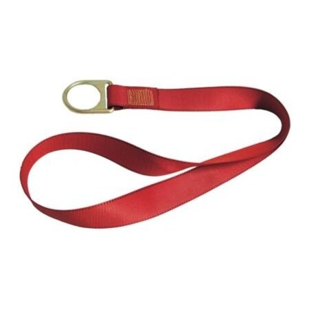 Msa Safety Pointguard Residential Anchorage Connector Strap Withd-Ring, 3' 10042792